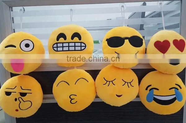 New Design Custom Plush Keychain Emoji Keychain photo-3
