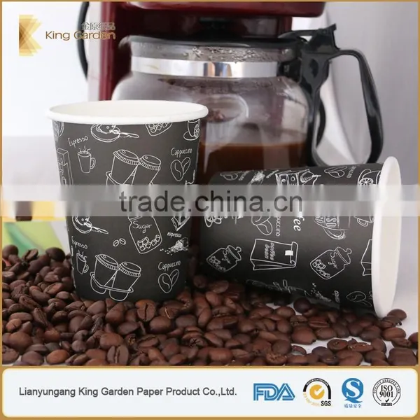 Pe Coated Take Away Paper Cups With Lids photo-5