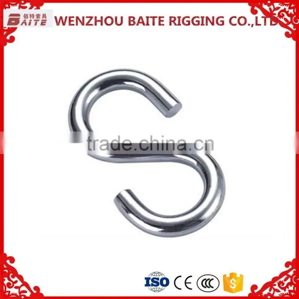 China Manufacturer Stainless Steel AISI 304 S Hook, Meat S Hook, 100mm Long S Hook photo-4