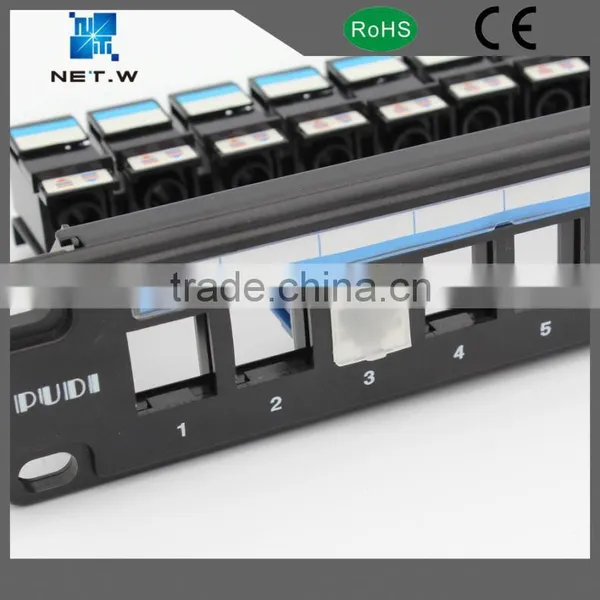 24 Port Cat6 Ftp Patch Panel / Cat5e Ftp Patch Panel