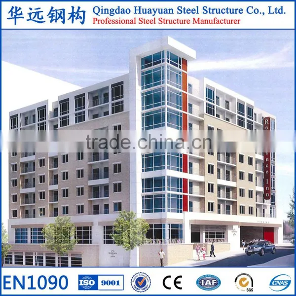 Prefab Multistory Steel Structure Apartment Building photo-2