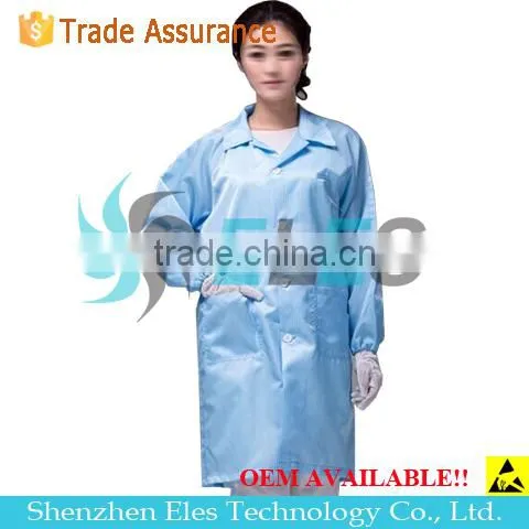 35% Cotton63% Polyester2% Conductive Fibre Antistatic Separated Clothes With High Quality photo-2