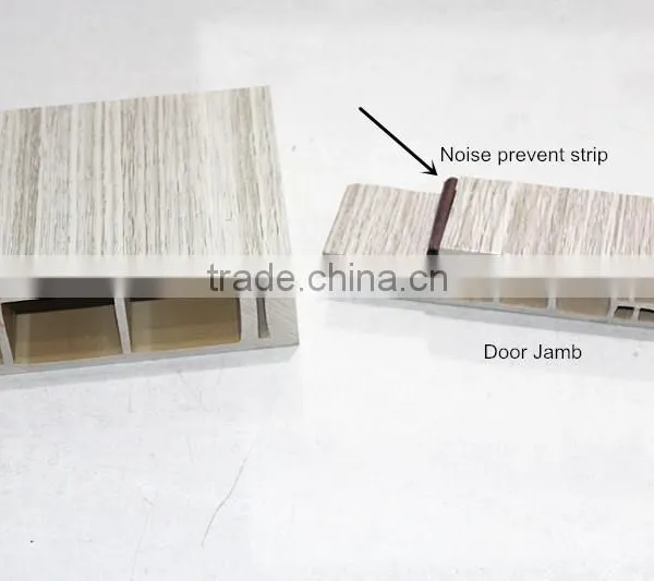New Technology PVC Door Wood Plastic Composite Door Plastic Door Designs photo-3