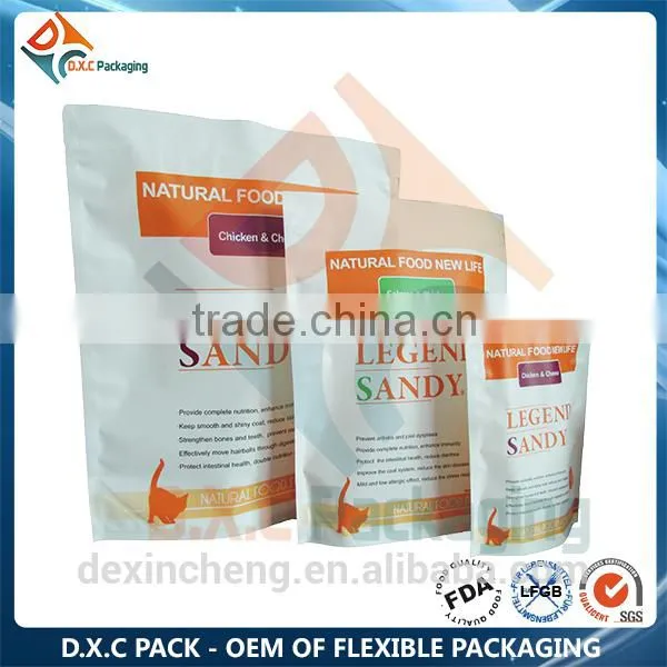 Dry Pet Food Pouch Bag With Zipper/Dry Pet Food Bags photo-6