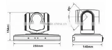 10x Optical Zoom 2.1 Megapixel Full HDMI Pant Tilt Zoom PTZ Video Conference Camera System(SVC-HDB13) photo-2