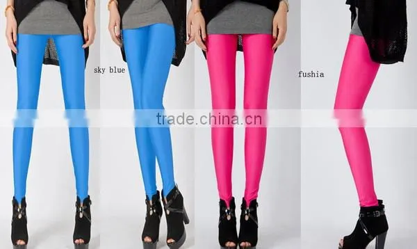 Fashion Female Pencil Trousers Candy Colored Stretch Leggings Pants Elastic Cotton Skinny Jeans Pant photo-3