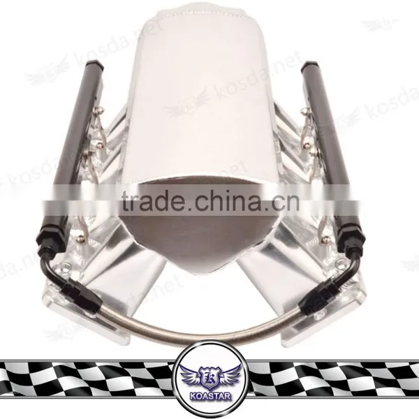 LS1 LS2 LS6 LSX Dual Turbo Manifold With Fuel Rails , Intake Manifold Aluminum Casting photo-3