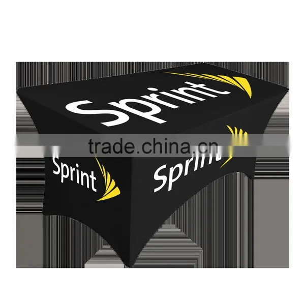 Custom Logo Polyester Printing Table Cover Quality Choice