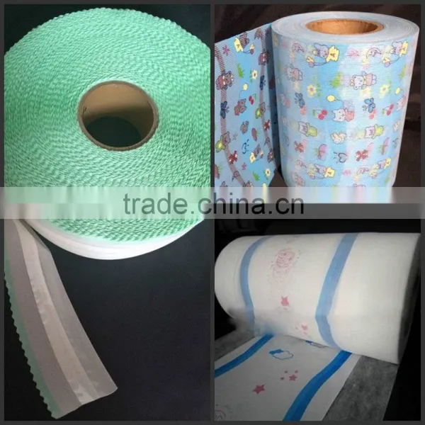 the Raw Material of Baby Diaper PE Film /backsheet of Diaper photo-5