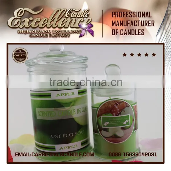 the Most Popular High Quality Scented Jar Glass Candle 6*11cm photo-6