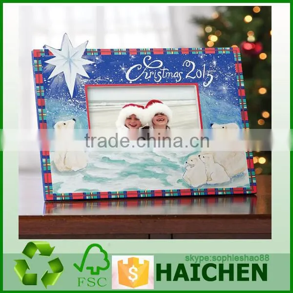 2015 Hand Painted Christmas Frame photo-3