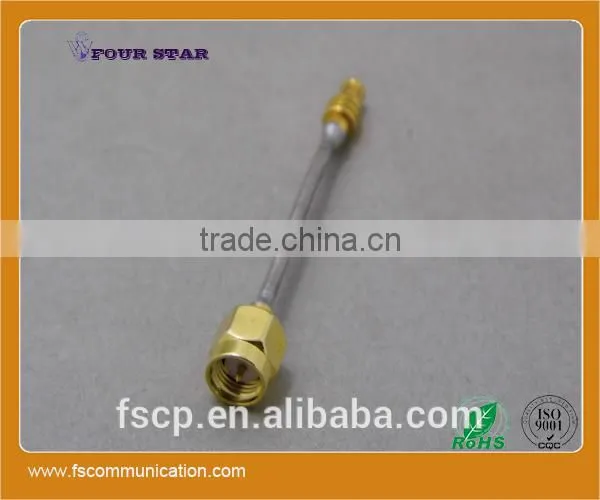 60mm RG405 Cable Assembly With SMA Male to MCX Male Connectors photo-4