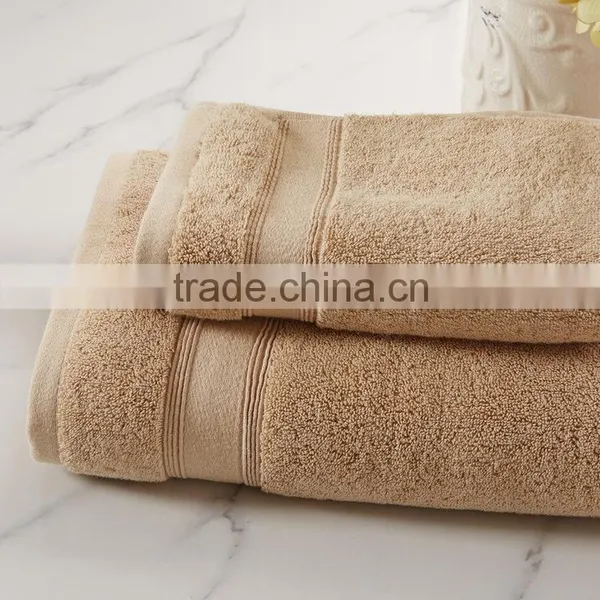 Brand New Design Promotional Luxury Wholesale Textiles 100% Cotton Terry Bath Towel Set photo-4