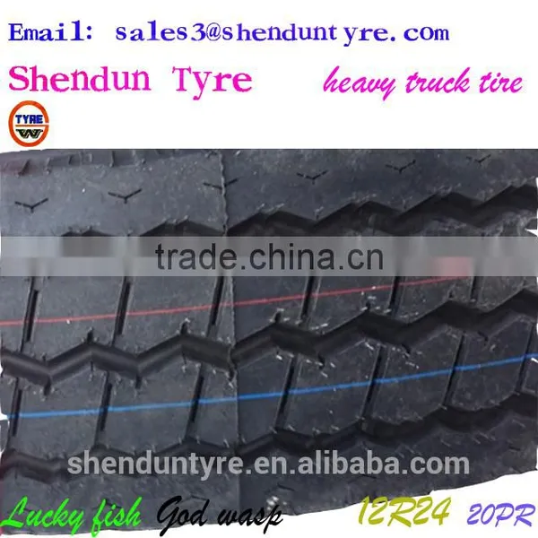 GCC Quality Assurance,Certificates: ISO9001:2008,ECE,CCC,DOT 12R24 1200R24 Heavy Duty Truck Tyres