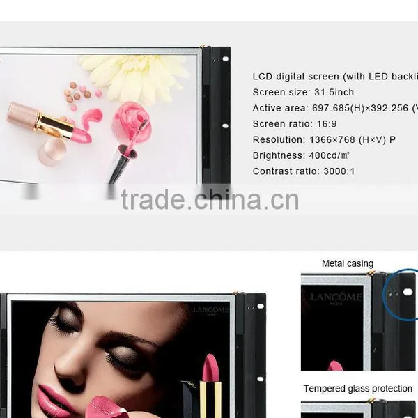 Heavy Duty Lcd Frameless Monitor 32 Inch,32 Inch Open Cell Lcd Display Panel Flexible Mount Led Advert Lcd Panel photo-5