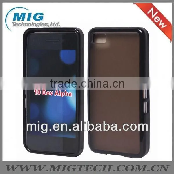 For Blackberry Z10 Case, TPU + PC Case for Z10
