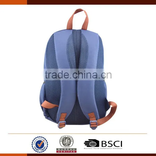 Hot Selling 600D Daypack Lightweight Blue Travel Backpack photo-6