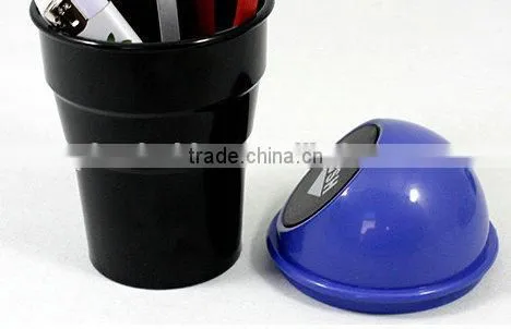 BT05A PP Material Promostional Smart Car Mini Plastic Push Bin With Swing Lid photo-6