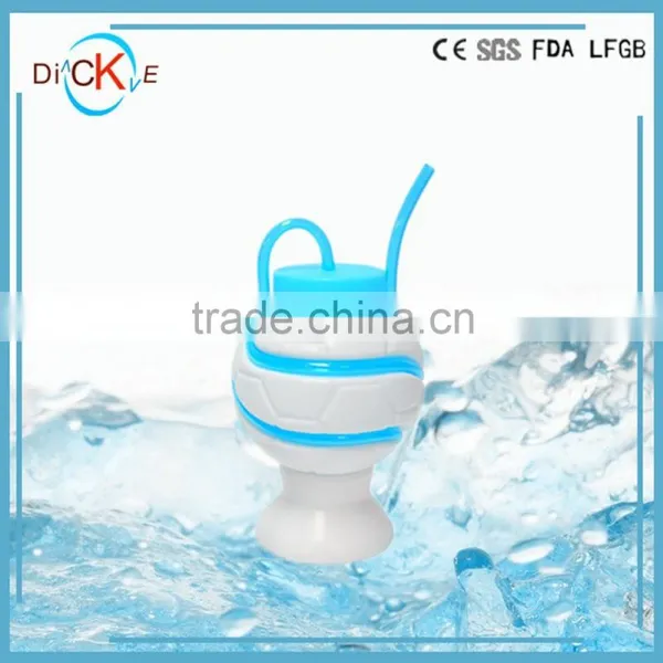 2014 World Cup Match Plasitc Football Shape Cup With Straw photo-2