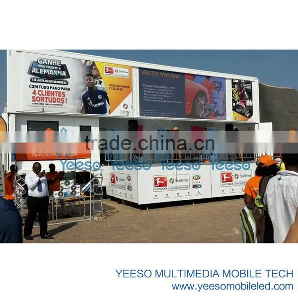 Mobile LED Stage Container, LED Container for Advertising, Jumbo Container for Roadshow, LED Container for Promotion photo-4