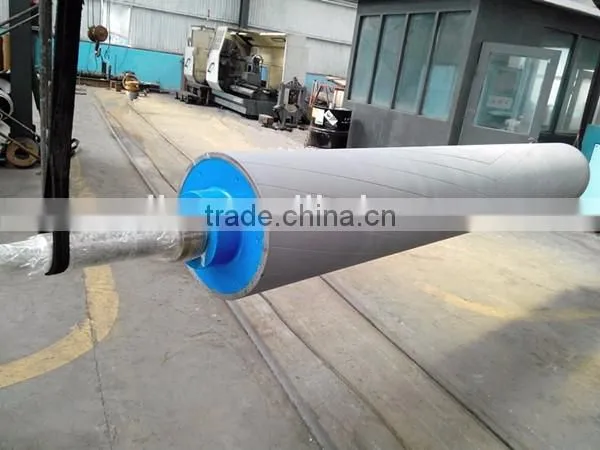 Paper Machine Rewinder Bottom Roll With Tungsten Carbide photo-2