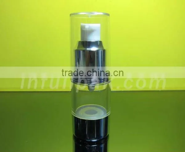 Clear Airless Pump Bottles