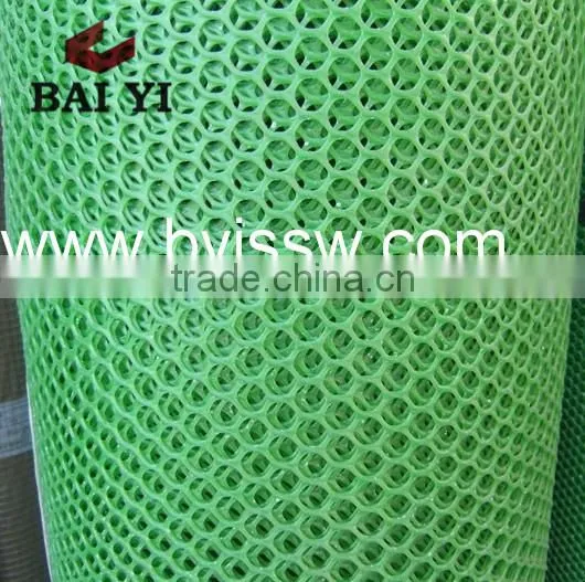 Hard And Heavy Duty Perforated Plastic Mesh Sheet / Roll