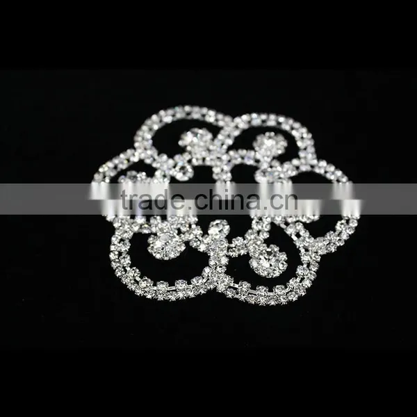 2015 Fashion Round Crystal Applique for Wedding Dress photo-2