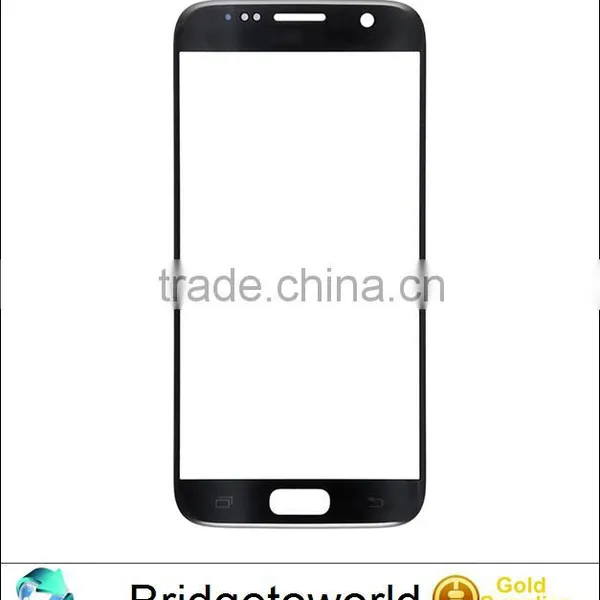 Spare Part Front Outer Touch Screen Glass Lens Replacement in Black or White for Samsung Galaxy s7 photo-2