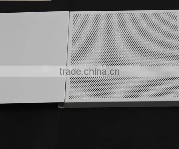 Easy-Installed K- Shaped Perforated Ceiling Tiles Aluminum Ceiling Board, Suspended Ceiling Tiles Wholesale photo-3