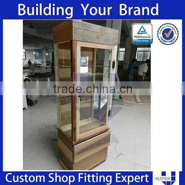 Vintage Display Wood Eyewear , Floor Standing Display Sunglasses Wood, Wooden Eyewear Display Case photo-4