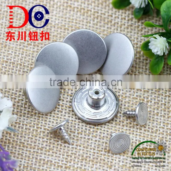 Hot Sale Factory Price Silver Jeans Button Jean Jacket Metal Button photo-2