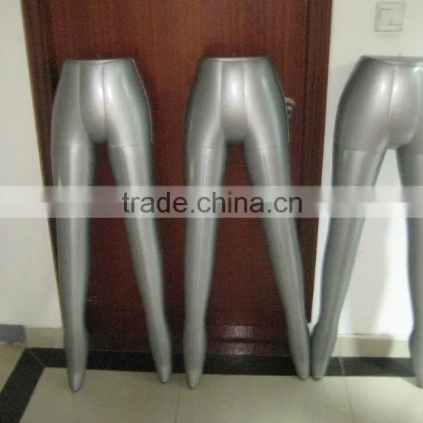 PVC Plastic Inflatable Top Quality Clothes Display Model for Trousers