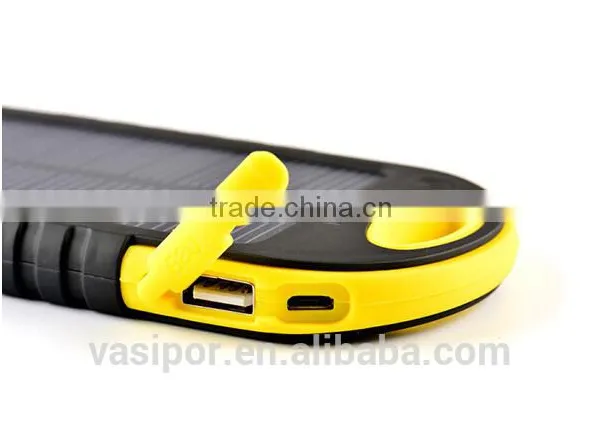 Valued Waterproof Dirtproof 5000 MAh Stockproof Solar Power Bank Quality Choice Supplier's Choice photo-4