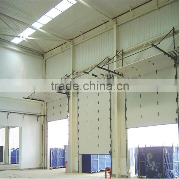Vertical Lifting Sectional Industial Automatic Overhead Garage Door photo-2