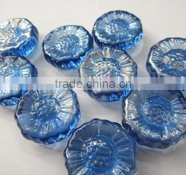 Transparent Star Leaf Glass Mosaic for Craft and Home Decoration photo-2