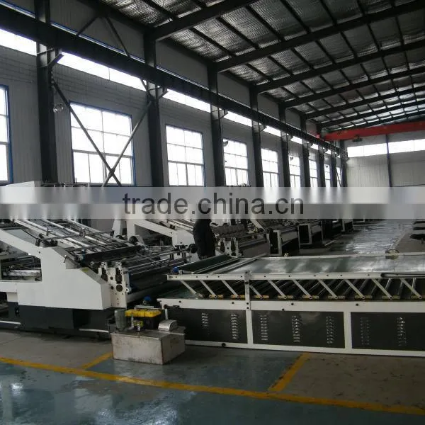 2016 Hotest Full Automatic Flute Laminating Fou Carton Box Machine photo-5