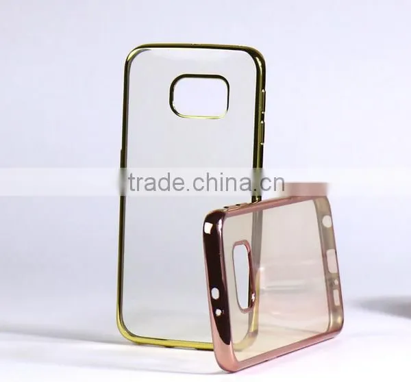 2016 Newest Mobile Phone Cover Case Electroplate Tpu for Galaxy S6 photo-2