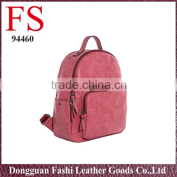 Mini Cute Double Pocket School Style Backpacks of Teenage Girls photo-2