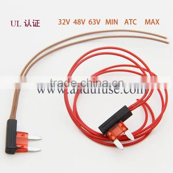 Medium ATM FUSE TAP ADD ON DUAL CIRCUIT ADAPTER AUTO CAR AUTO TERMINALS 20A FUSE/5 Sets 15A ATM Fuse Adapter Tap photo-4