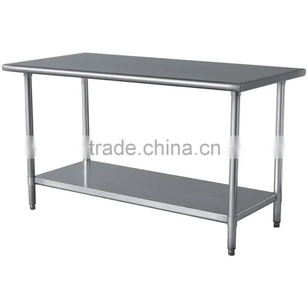 NSF Approval Detechable Prep Stainless Steel Work Table for Commercial Kitchen or Restaurant