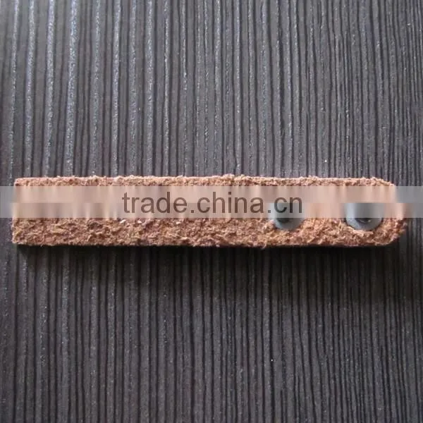 Narrow Slip Brown With Metal PU Label for Casual Wear photo-4