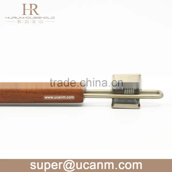 HRUT-355GV Luxury Beech Wood Skirt Hanger for Pant Antique Finish photo-5