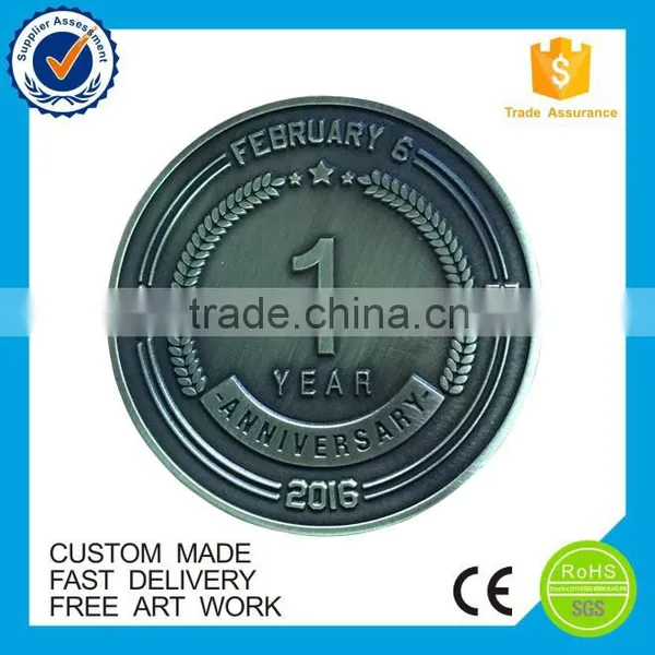 Directly Factory Production Custom Metal Stamping Coins photo-4