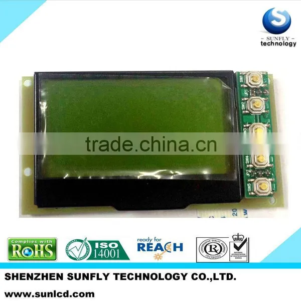 Ali Hot Sale 132x64 Graphic Lcd Display STN Lcd Transparent Lcd Display photo-6
