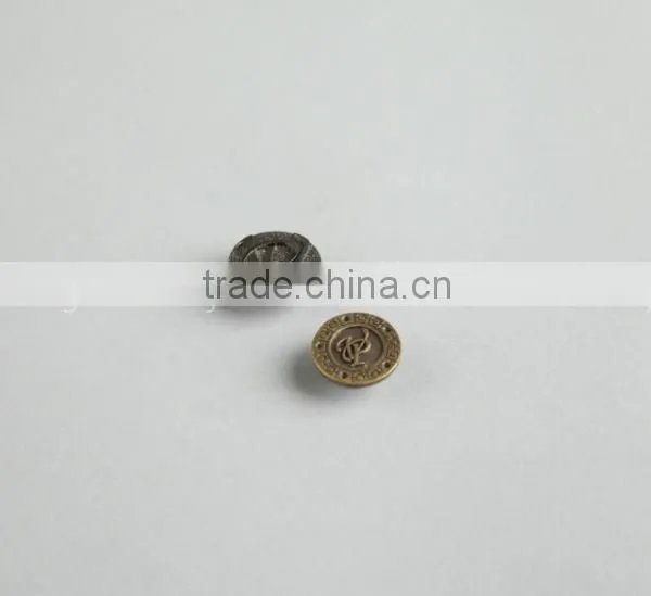 High Quality Custom Design Metal Jeans Button photo-2