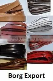 Flat Leather Cords From BORG EXPORT photo-2