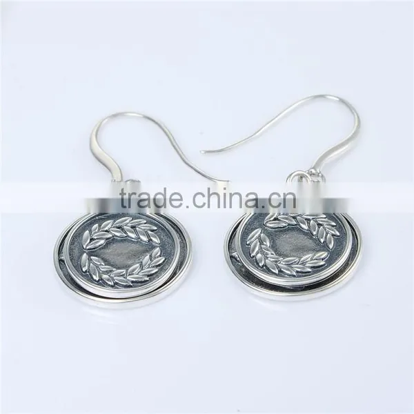 Black Antique Jewelry Thailand Silver Vogue Jewelry Earrings photo-5