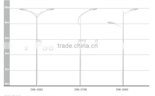 2015 Best Sale Solar Power Energy Street Light Pole IP65 Solar Powered Street Lights Die-casting Aluminum Alloy Solar Lights photo-4