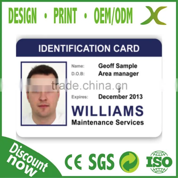 Free Design and Template ~~!! Best Material PVC ID Card/ ID Photo Card photo-3